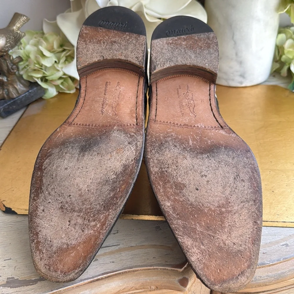 RARE EXOTIC! Mauri Italy Alligator Chelsea Boot Oxford for City Slickers